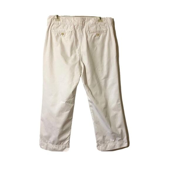 Lilly Pulitzer Womens white Cropped Pants size 10 - Picture 2 of 5
